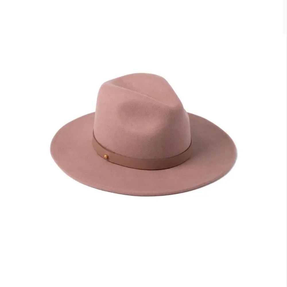 Lack of Color The Fleur Hat in Dusty Mauve NWT